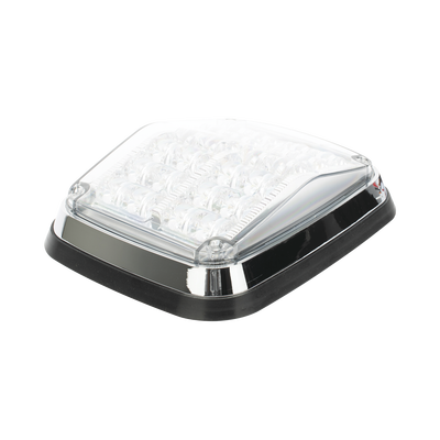 Luz de advertencia de 8 X 6"  Color Claro  SAE  IP67  Ideal para Ambulancias