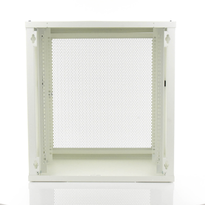 Gabinete Linkedpro de Montaje en Pared  19in  Puerta Perforada  12 UR  450 mm de Profundidad  Color Blanco