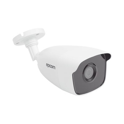 Bala TURBOHD 2 Megapíxeles (1080p) / METÁLICA / Gran Angular 103° / Lente 2.8 mm / IR EXIR 40 mts / Exterior IP66 / TVI-AHD-CVI-CVBS