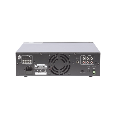 Mini Amplificador de Audio Mezclador | 240W RMS | Sistema 70/100V | MP3 | Tuner | Bluetooth | Musica ambiental y Voceo