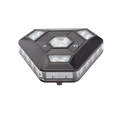 Luz Auxiliar Rojo/Azul Ultra Brillante Para Automóviles  Motocicletas y Bicicletas Con Montaje Magnético