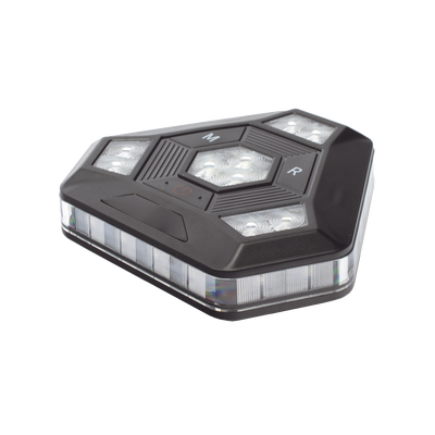 Luz Auxiliar Rojo/Azul Ultra Brillante Para Automóviles  Motocicletas y Bicicletas Con Montaje Magnético