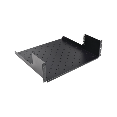 Rack Abierto de Montaje en Pared  de 19in  de 2 Unidades de Rack  con Charola de 460 mm de Profundidad  Se envía el Gabinete Armado.
