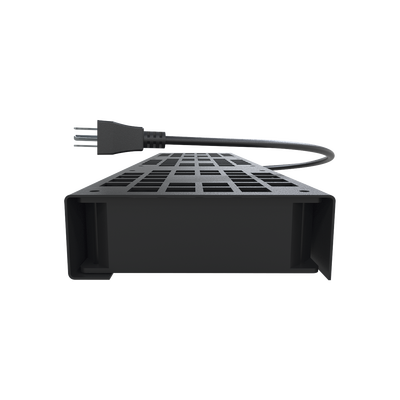 Kit de 3 Ventiladores 110 Vca (12 x 12 cm) con Clavija para Gabinete de Piso