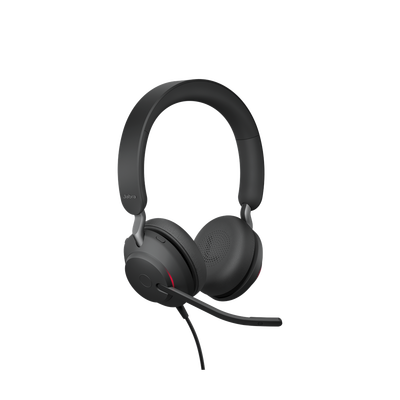 Jabra Jabra Evolve 2 40  Auricular stereo versión UC con aislamiento de ruido  conexión USB-A y indicador de ocupado (Busylight) (24089-989-999)