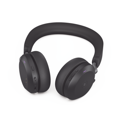 Jabra Evolve2 75  Auricular stereo versión MS con cancelación de ruido activa  dongle USB-A indicador de ocupado (Busylight)(27599-999-999)