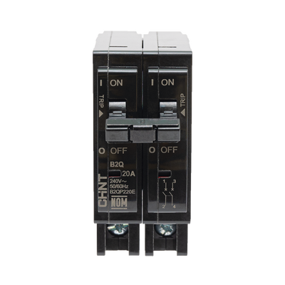 Interruptor Termomagnético Enchufable  Serie: B2Q  2P  40A  240V (SKU:1002283)