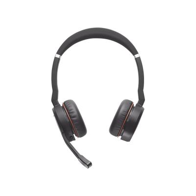 Jabra Evolve 75 SE Stereo  conexión Bluetooth  indicador de ocupado  USB-A Compatible con cualquier plataforma UC (7599-848-109)