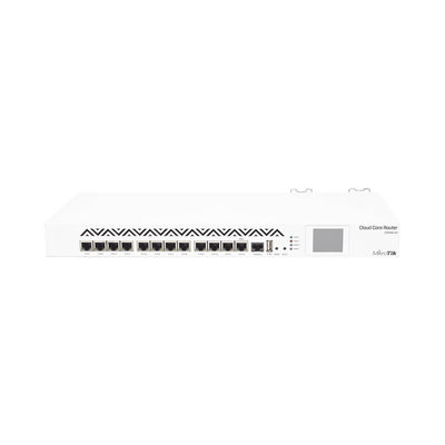 Cloud Core Router  CPU 16 Núcleos  Throughput 17.8Mpps/12Gbps  12 Puertos Gigabit Ethernet  2 GB Memoria