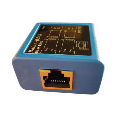 Balun E1 -Adaptador BNC hembra 75 ohms a jack RJ45 120 ohms