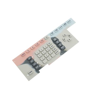 Membrana Elastomérica "Touch Pad" para Monitor de Servicio Ramsey COM-3010.