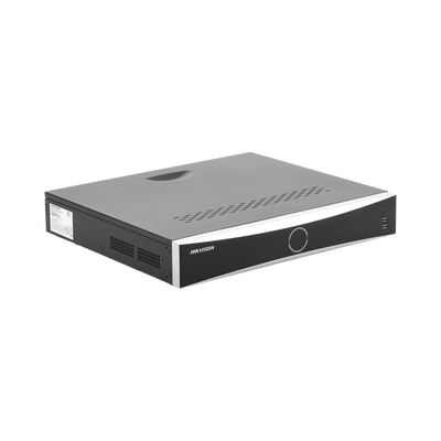 (ACUSENSE / Evita Falsas Alarmas) NVR 12 Megapixel (4K) / Reconocimiento Facial / 32 Canales IP / Base de Datos / 4 Bahías de Disco Duro