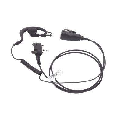 Micrófono de solapa con audífono ajustable al oído para Radios VX-160/ VX-231/ VX- 180/ VX-210/ VX-400