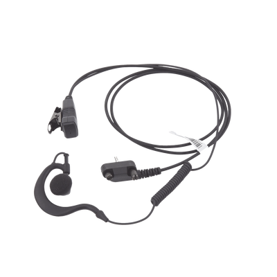 Micrófono de solapa con audífono ajustable al oído para Radios VX-160/ VX-231/ VX- 180/ VX-210/ VX-400