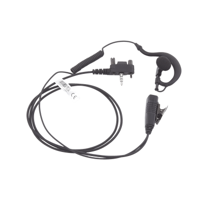 Micrófono de solapa con audífono ajustable al oído para Radios VX-160/ VX-231/ VX- 180/ VX-210/ VX-400