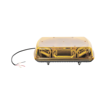 Mini Barra  con 18 Poderosos LEDs  Color Ámbar Con Montaje Fijo de Tornillos