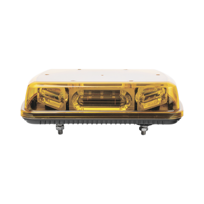 Mini Barra  con 18 Poderosos LEDs  Color Ámbar Con Montaje Fijo de Tornillos