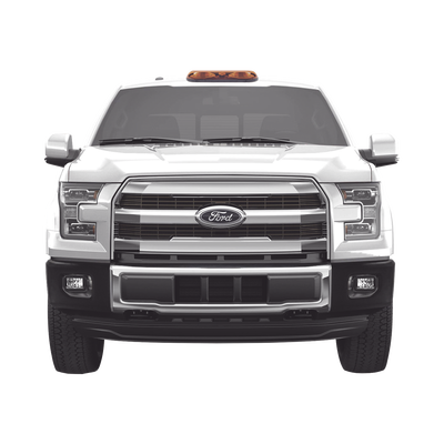 Mini Barra con 24 LED  Color Ámbar Con Montaje Magnético y de Succión