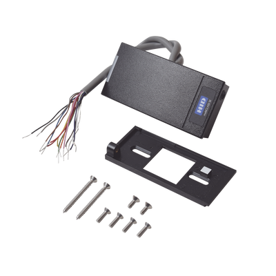 Lector Multiformato HID R10 (900PTNNEK00000)/ SEOS (No Clonable)/iClass SE/ iClass SR/ iClass /Mifare Classic  DesFire  Proximidad  Garantía de por Vida