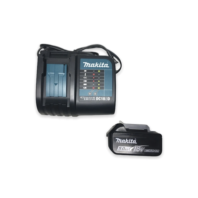 Miniesmeril 115mm 4-1/2in 8.500 Rpm 1 Batería 18V Li-ION de 5.0 Ah  Cargador y 3 Discos.