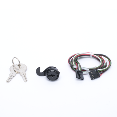 Kit de Cable y Chapa para Puerta de Enlace HON-CGW-MBB  Incluye Cable NUP de 30 Pulgadas  Chapa y Juego de Llaves