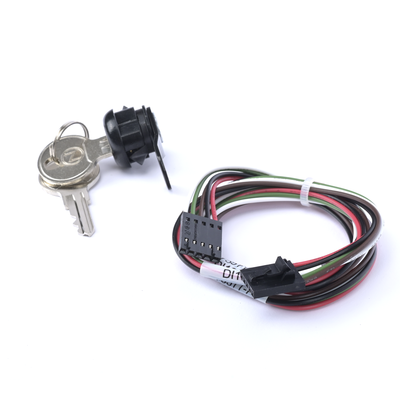 Kit de Cable y Chapa para Puerta de Enlace HON-CGW-MBB  Incluye Cable NUP de 30 Pulgadas  Chapa y Juego de Llaves