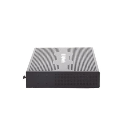 EdgeRouter 6 PoE pasivo 24 V  con 5 puertos 10/100/1000 Mbps + 1 puerto SFP  con funciones avanzadas de ruteo