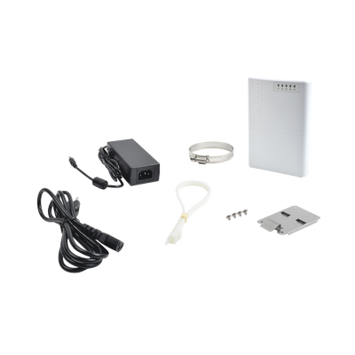 (PowerBox) RouterBoard  5 Puertos Fast Ethernet con PoE Pasivo  para exterior