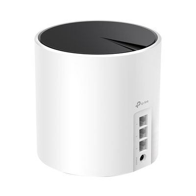 Kit 3 Routers Inalámbricos MESH Interior para Hogar / Doble Banda Wi-Fi 6 AX3000 Mbps / 3 Puerto Gigabit WAN/LAN / 2 Antenas Internas / Administración Mediante la App Deco (iOS  Android) / Protección HomeShield