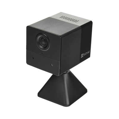 Mini Cámara IP Inalámbrica Con Batería Recargable (Cero Cables) / 2 Megapíxel  / Uso en Interior / Grabación en la Nube / Base Magnética Para Adherirla a Superficies Metálicas