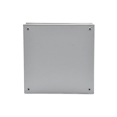 Gabinete de Acero  Uso Interior (Nema 1)  de 40 x 40 x 15 cm con Placa Interna / Tipo Telefónico.