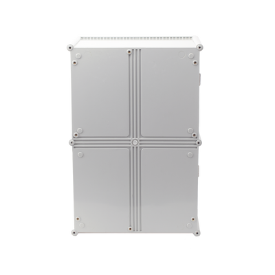 Gabinete Plástico para Exterior (IP65) de 560 X 380 x 265 mm Cierre por broche.