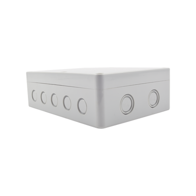 Gabinete Plástico para Exterior (IP65) de 180 x 125 x 57 mm Cierre por Tornillos.
