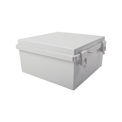 Gabinete Plástico para Exterior (IP65) de 285 x 285 x 155 mm Cierre por Broche.