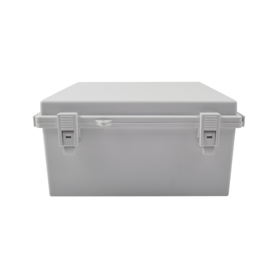Gabinete Plástico para Exterior (IP65) de 285 x 285 x 155 mm Cierre por Broche.