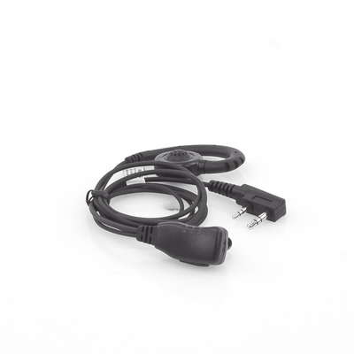 Micrófono de solapa con audífono ajustable al oído para KENWOOD TK3230/3000/3402/3312/3360/3170 NX240/340/220/320/420  TKD240/340