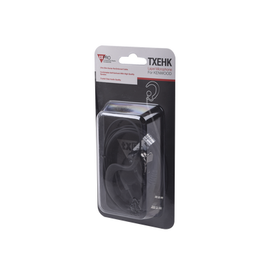 Micrófono - audífono de solapa ajustable al oído para KENWOOD TK3230/ 3000/ 3402/ 3312/ 3360/ 3170  NX240/ 340/ 220/ 320/ 420