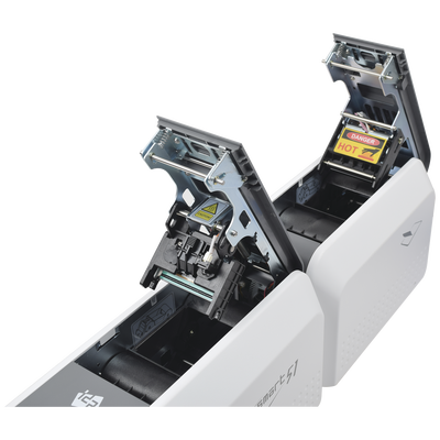 Kit Impresora SMART51L / Con Laminador /DOBLE Lado/3 Años Garantia / Incluye 2 x  RibbonColor / 100 tarjetas PVC/ 1 Cinta de Limpieza/ Software