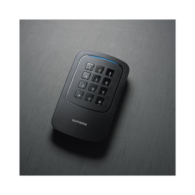 Lector Esclavo de Tarjetas con teclado de uso en exterior   Multitecnolgia  NFC y Bluetooth