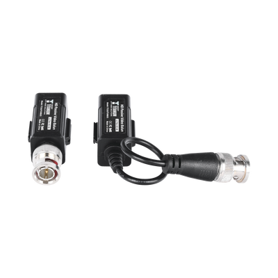 Kit de Transceptores (Baluns) con TERMINALES TIPO TORNILLO  Resolución 4K  Cable flexible COAXIAL Blindado  / COAXITRON / AUDIO POR COAXITRON / Menu OSD /Conector 100% COBRE / Calidad PREMIUM