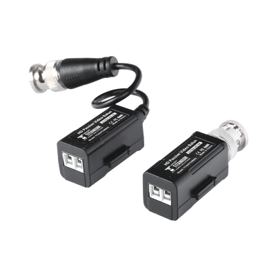 Kit de Transceptores (Baluns) con TERMINALES TIPO TORNILLO  Resolución 4K  Cable flexible COAXIAL Blindado  / COAXITRON / AUDIO POR COAXITRON / Menu OSD /Conector 100% COBRE / Calidad PREMIUM