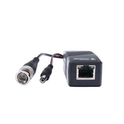 (TRANSCEPTOR) TRANSMISOR ACTIVO para Kits KITTT4PVTURBOX  KITTT8PVTURBOX  KITTT16PVTURBOX y KIT-TT16PVTURBOX-RX / Regula el voltaje de 36 Vcc a 12Vcc / HD-TVI/CVI/AHD/CVBS / Se instala del lado de la cámara.
