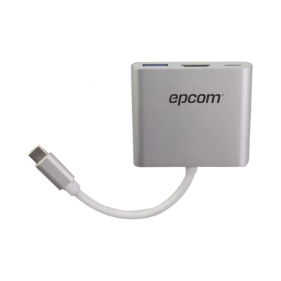 Adaptador Multipuerto USB-C 3.1 A HDMI 4K / USB 3.0 / USB – C /  Alta Velocidad de Transmisión de Datos / Admite Carga Rápida (PD) en el Puerto USB – C