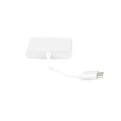 Adaptador Multipuerto USB-C 3.1 A HDMI 4K / USB 3.0 / USB – C /  Alta Velocidad de Transmisión de Datos / Admite Carga Rápida (PD) en el Puerto USB – C