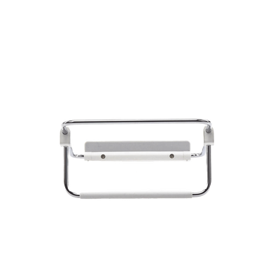 Soporte para Laptop / Plegable / Ajustable de 87 a 131 mm / Amplia compatibilidad 11  -16   / Capacidad de carga 20 KG / Antideslizante /  Ultra Ligero / Metal / ABS / Silicona / Color Plata