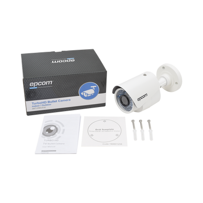 KIT TurboHD 1080p / DVR 8 Canales / 4 Cámaras Bala (exterior 2.8 mm) / 4 Cámaras Eyeball (exterior 2.8 mm) / Transceptores / Conectores / Fuente de Poder Profesional hasta 15 Vcc para Largas Distancias