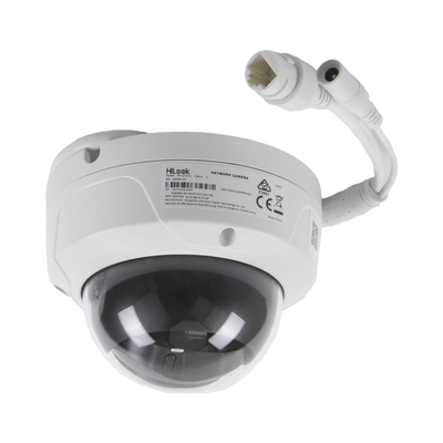 HiLook Series / Domo IP 2 Megapixel / 30 mts IR / Exterior IP67 / IK10 / dWDR / PoE / Lente 2.8 mm / Onvif