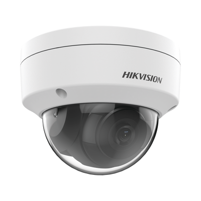 Domo IP 4 Megapixel / Lente 2.8 mm / 30 mts IR / WDR 120 dB / Exterior IP67 / Hik-Connect P2P / H.265+ / PoE / ONVIF