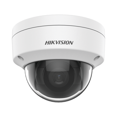 Domo IP 4 Megapixel / Lente 2.8 mm / 30 mts IR / WDR 120 dB / Exterior IP67 / Hik-Connect P2P / H.265+ / PoE / ONVIF