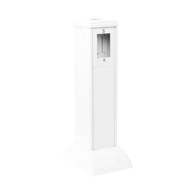 Mini columna para concentrar  distribuir y ordenar cables de energía eléctrica o puertos de datos de telecomunicaciones (10000-01000)